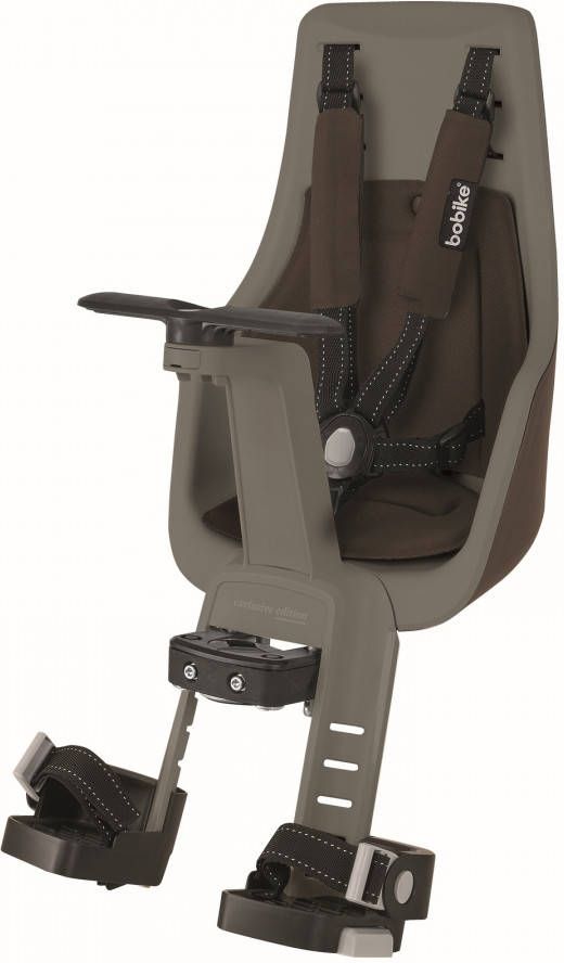 Bobike mini Exclusive Plus Toffee Brown Fietsstoeltje