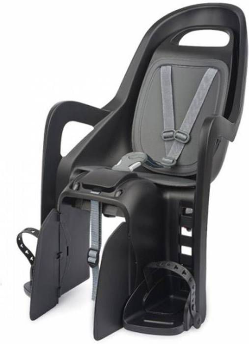 Polisport Kinderzitje Groovy Maxi CFS Achter Black/Grey Zwart/Middengrijs