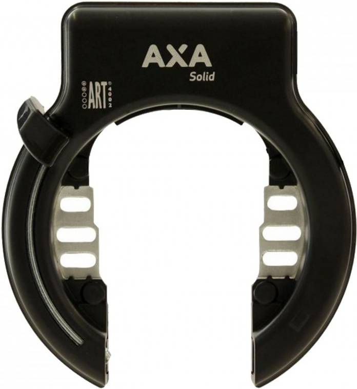 AXA Ringslot Solid Zwart Spatbord ART2 Zwart