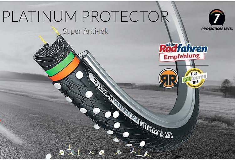 CST buitenband Platinum Protector 28 x1 5/8 x 1 3/8 (37-622)