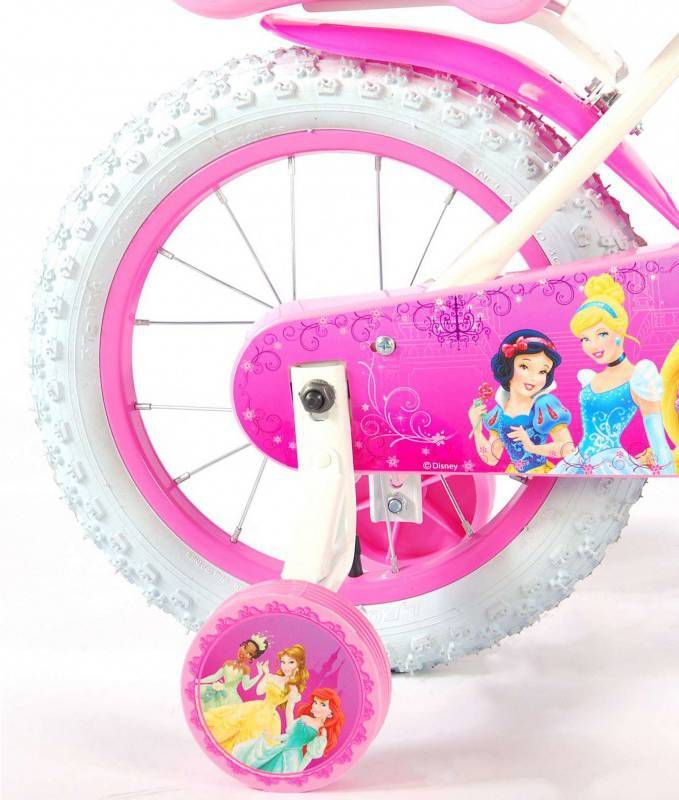 Volare Disney Princess Kinderfiets Met Poppenzitje 14 Inch