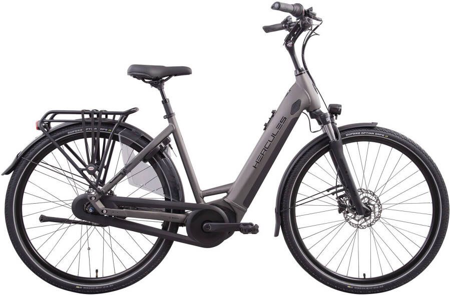 Hercules Elektrische stadsfiets Montfoort I F8 heren 50 cm Mat... Zilver