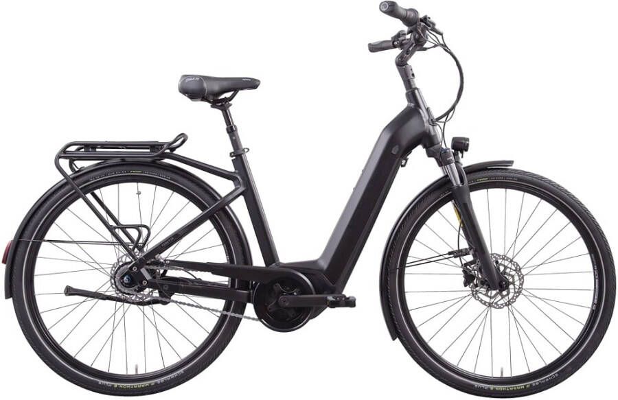 Hercules Elektrische stadsfiets Robert/a Deluxe I F8 heren 61 cm... Mat zwart