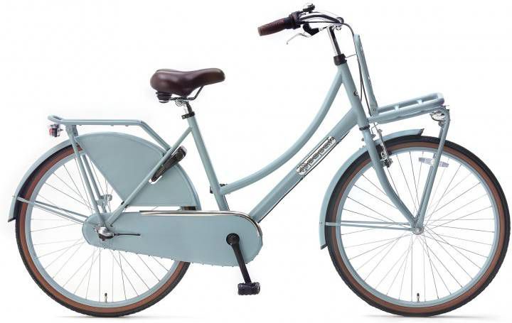 Popal Meisjesfiets Daily Dutch Basic+ 26 Inch 46 Cm Meisjes 3v Terugtraprem Matblauw