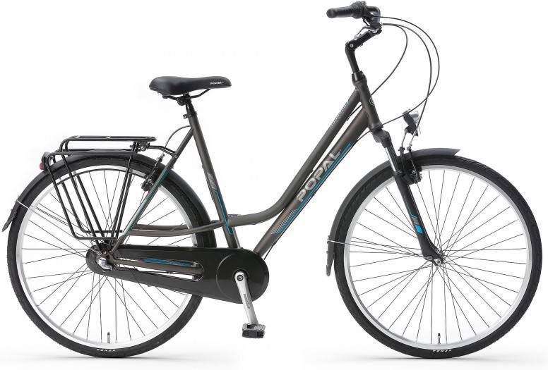 Popal Cityflex 28 Inch 50 Cm Dames 3v V-brake Grijs