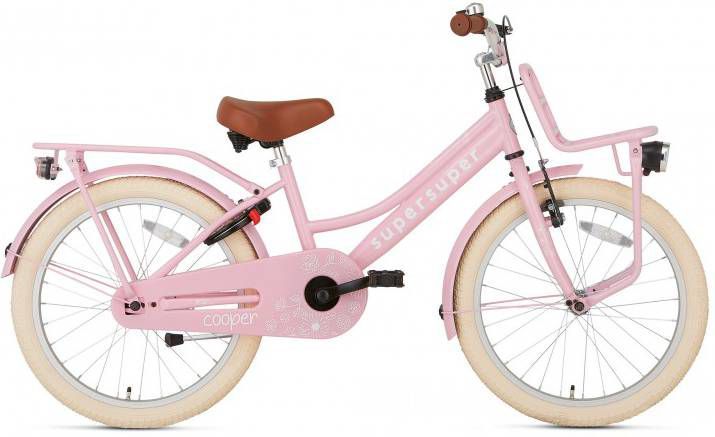 Supersuper Kinderfiets Cooper Roze 20" Roze