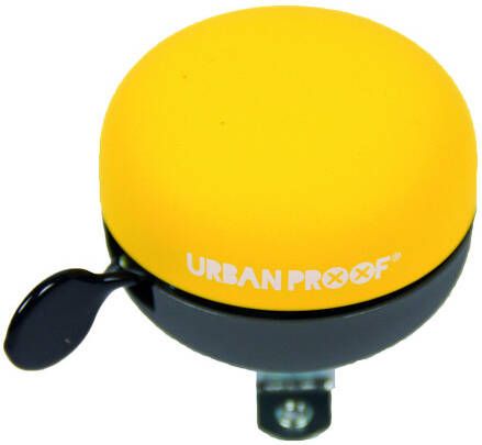 URBAN PROOF Fietsbel Ding Dong 6 X 7 Cm Staal Geel