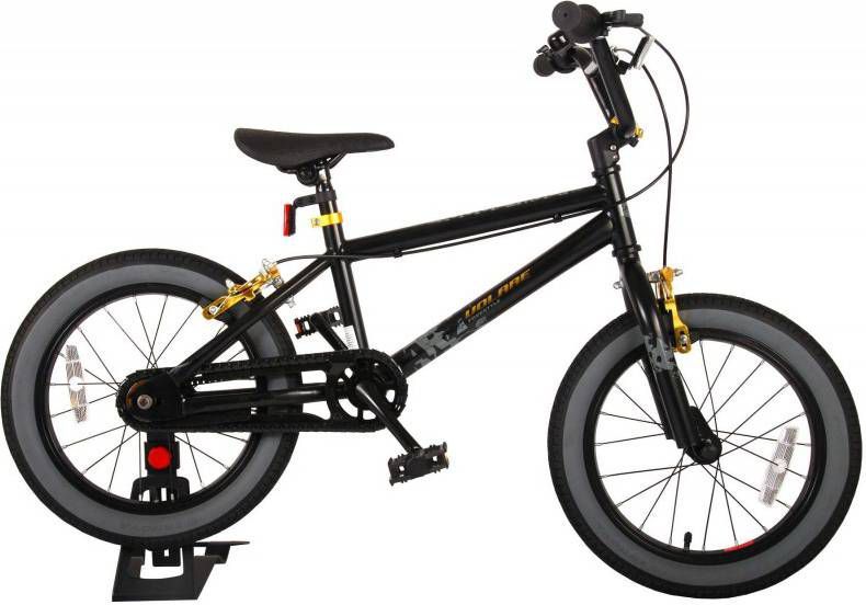 Volare Jongensfiets Cool Rider 16 Inch 25, 4 Cm Jongens Knijprem Zwart
