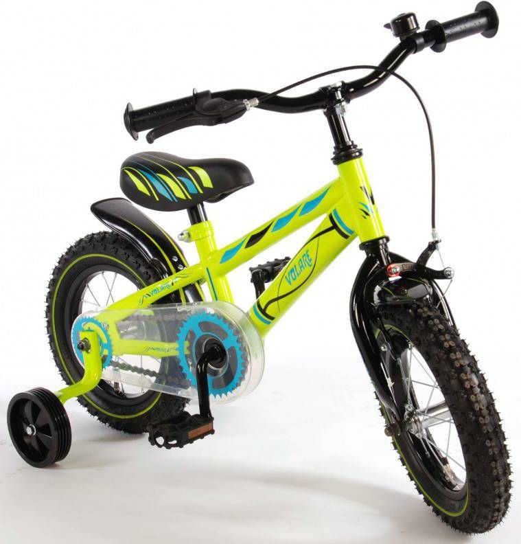 Volare Kinderfiets Electric Green 12 inch Groen