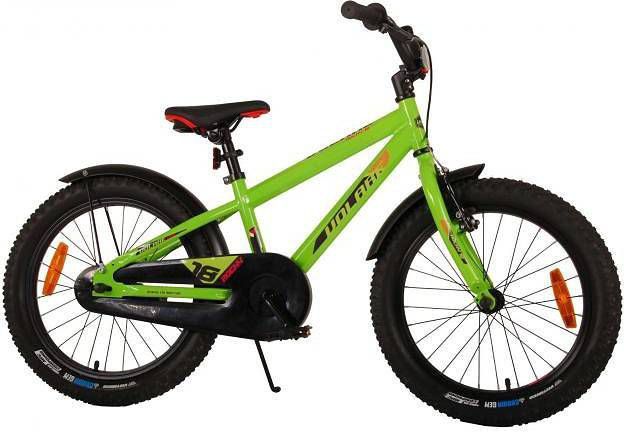Volare Rocky Jongensfiets 18 Inch 28 Cm Jongens Terugtraprem Groen/zwart