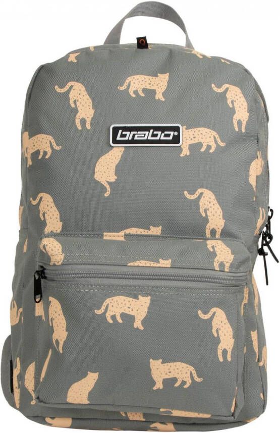 Brabo Hockey rugzak storm little leopard grey
