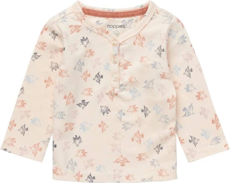 Noppies Longsleeve Lagos Butter Cream 80