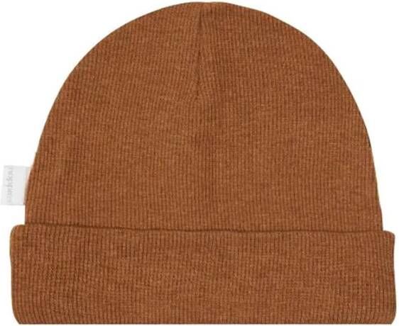Noppies Baby Accessoires Unisex Hat Rib Nevel Brown