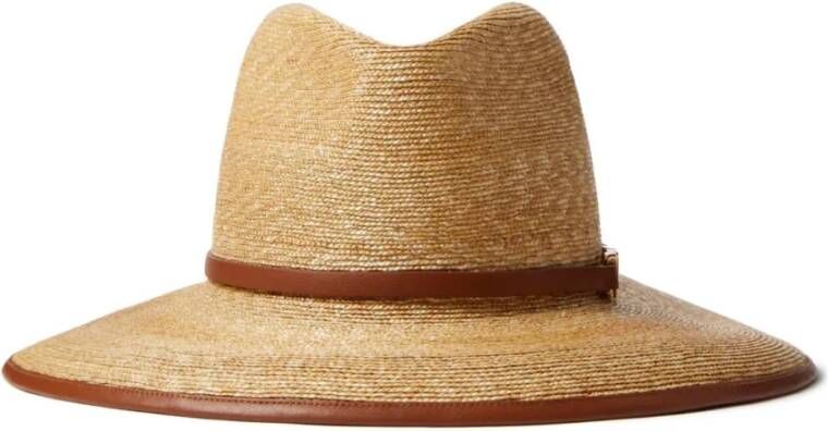 Valentino Garavani Hats Beige , Beige, Dames