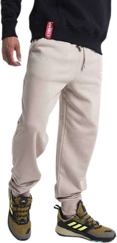 alpha industries Men Pants Organics Emb Jogger 118365 627 s , Beige, Heren