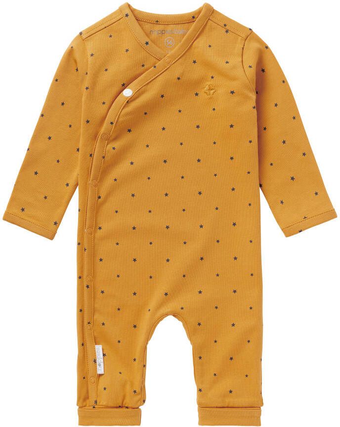 Noppies baby boxpak Noorvik met sterren en borduursels oker/geel