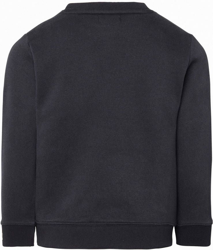 Noppies sweater Baraki met printopdruk antraciet/roze