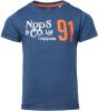Noppies ! Jongens Shirt Korte Mouw Maat 140 Donkerblauw Katoen online kopen