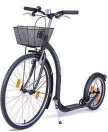 Kickbike City G4 Black/Zwart Step Complete