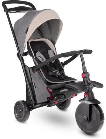 SmarTrike Driewieler Kind 7 in 1 Driewieler Smartfold 600s Junior Zwart/grijs