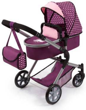 Bayer Combi poppenwagen City NEO, pruim