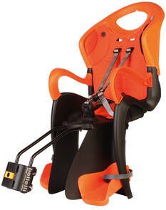 Bellelli Fietsstoel Tiger B Fix framebevestiging Grijs/Orange
