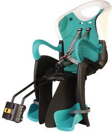 Bellelli Fietsstoel Tiger B Fix framebevestiging White/Turquoise
