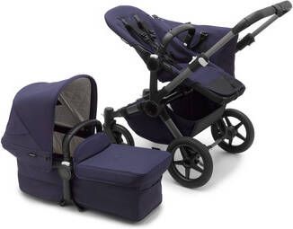Bugaboo Combikinderwagen Donkey 5 Classic Mono Compleet Graphite/Dark Navy