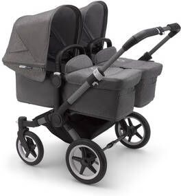 Bugaboo Kinderwagen Donkey 5 Twin Complete Graphite/Grey Melange