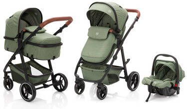 fill Kinderwagenset Panther Elite Forrest Green Melange