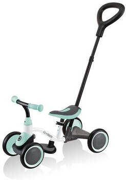 GLOBBER Leerfiets 3 in 1, wit mint