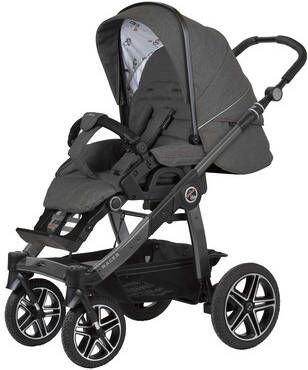 Hartan Kinderwagen Racer GTS met handrem little pinguï, n(910)Framekleur platina