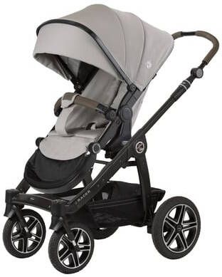 Hartan Kinderwagen Racer GTX met handrem bellybutton caribe(922)Framekleur zwart