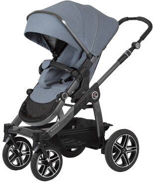 Hartan Kinderwagen Racer GTX met handrem Causal Collection heart s(914)Framekleur platina