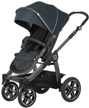 Hartan Kinderwagen Racer GTX met handrem Causal Collection racing stars(912)Framekleur platina