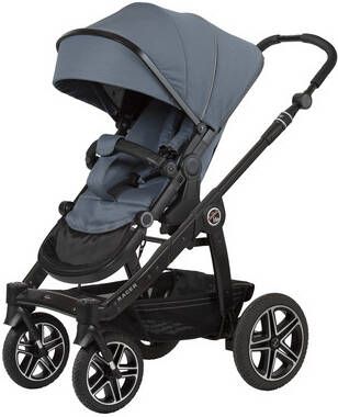 Hartan Kinderwagen Racer GTX powder blauw(201)Framekleur zwart