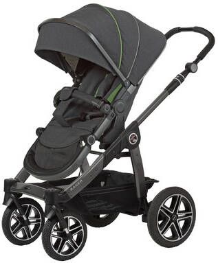 Hartan Pram Racer GTX met handrem birdy(204)Framekleur platina
