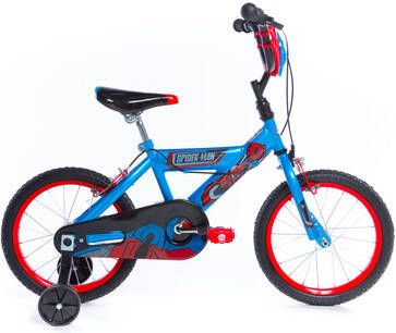 HUFFY Fiets, Marvel Spider Man 16 inch EZ Build, Zwart/Rood