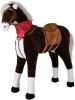 Knorrtoys ® Staand paard Winnie met zadel, hoofdstel en sjaaltje online kopen