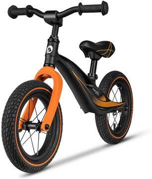 Lionelo Bart Air Balance Bike Loopfiets Magnesium Sporty Zwart-oranje