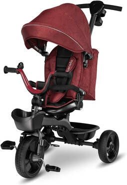 Lionelo Kori 2 In 1 Driewieler Bordeaux