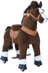 Ponycycle ®, Donkerbruin met rem en geluid klein
