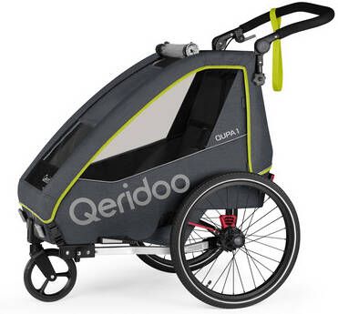 Qeridoo &#xAE, kinderfietskar QUPA 1 Lime