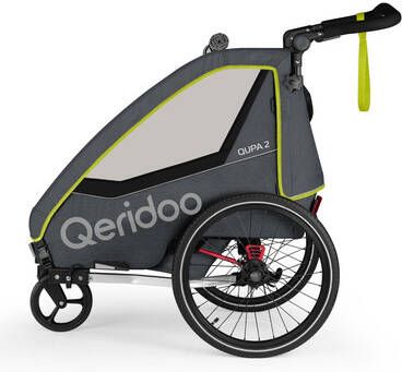 Qeridoo &#xAE, QUPA 2 Lime kinderfietskar