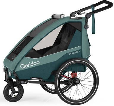 Qeridoo ®, Sportrex1 kinderfietskar Limited Editie Mineraal Blauw