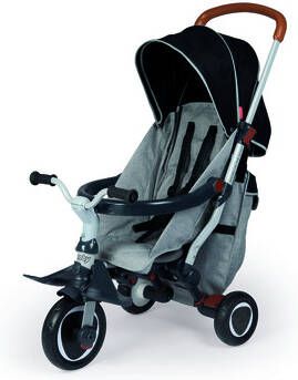 Smoby Driewieler inklapbaar 2 in 1 Robin grijs