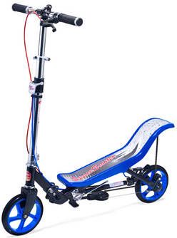 Space Scooter X590 Pro + Beschermset Blauw/zwart