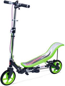 Space Scooter X590 Pro Step Groen/Zwart + Beschermset