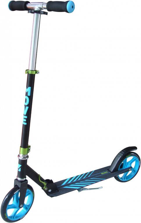 Move Stuntstep Scooter 200 Bx Junior Voetrem Zwart/blauw