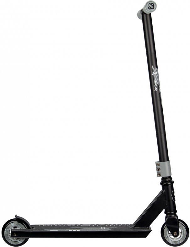 Nijdam Stuntstep Vert Flyer Zwart/grijs/wit